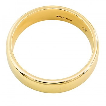 9ct gold 9.5g Wedding Ring size Z+1